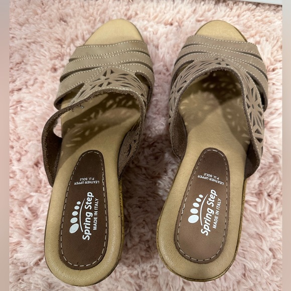 Spring Step women’s wedge sandals size 39 - Picture 5 of 8